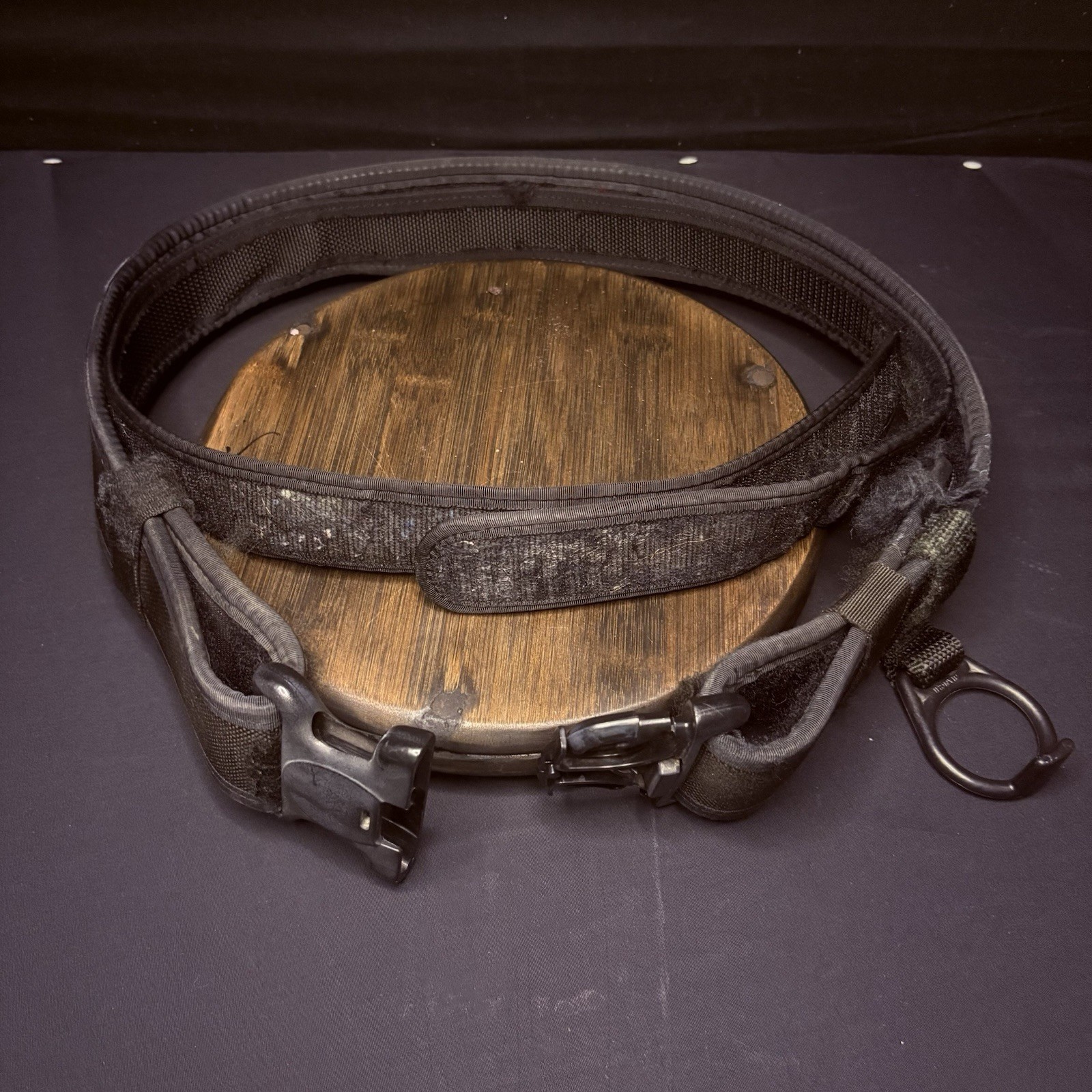 Bianchi Nylon Duty Belt 7200 Size 34″-40″ w/ Inner Belt & Baton Ring Holster