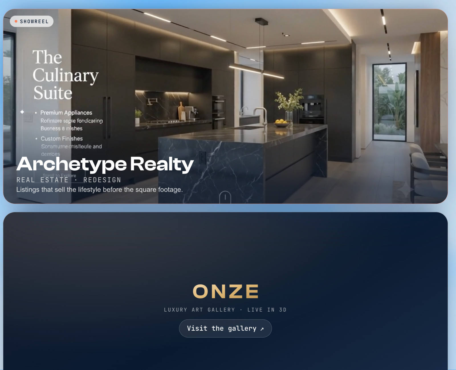 Premium Custom Website Creation (3D/MOTION EFFECTS) (CREATIVE DESIGN)