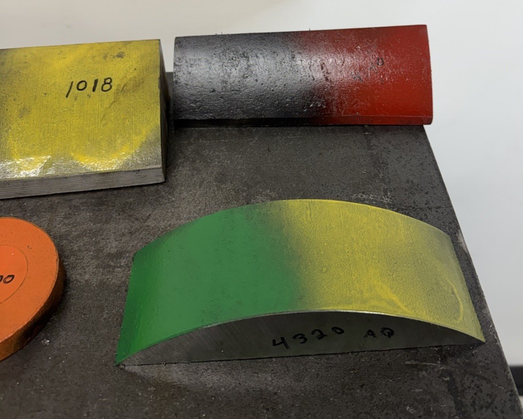 30.10 lbs Misc Carbon & Alloy Steel Cutoff Lot – Mixed Grades (6 PC LOT)