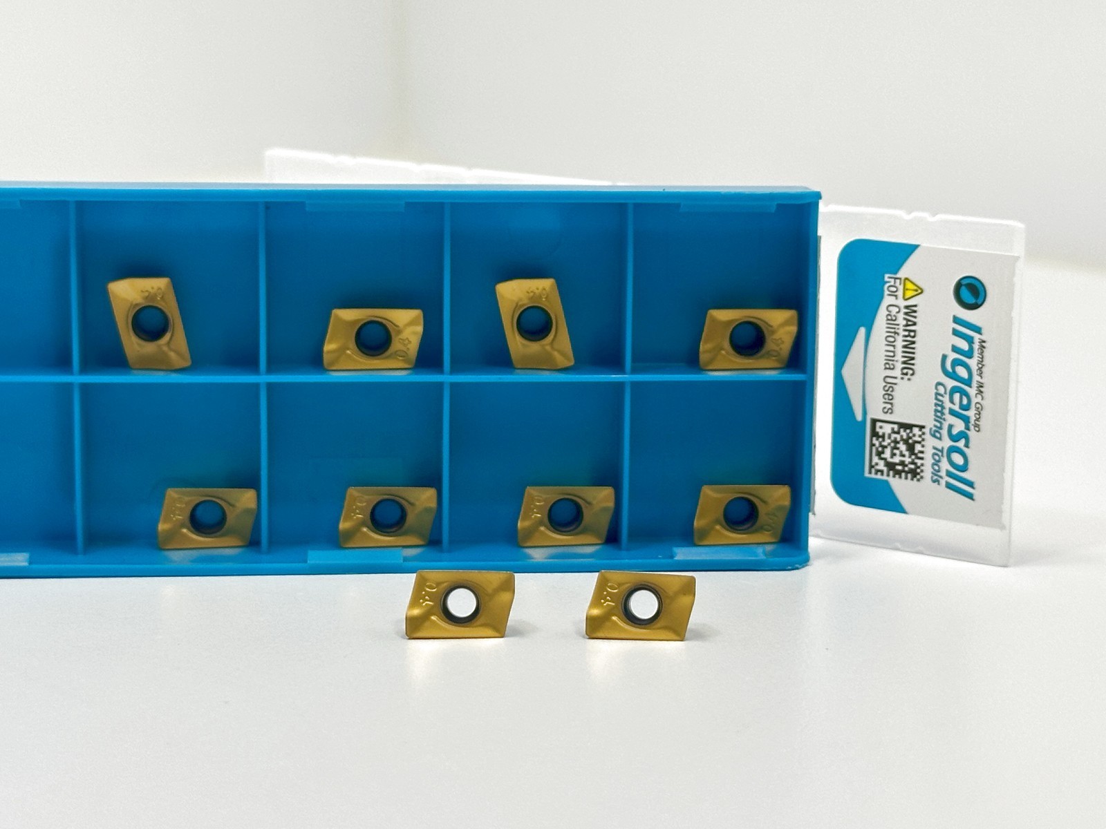Ingersoll BOMT09T304R New Carbide Inserts 5812705 Grade IN2505 10pcs