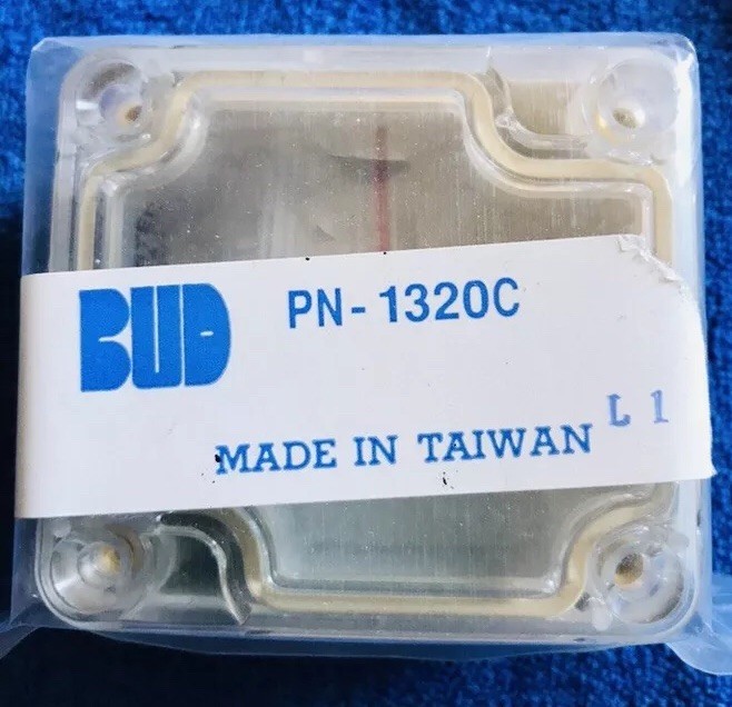 BUD NEMA Polycarbonate PN-1320C BOX With Clear Cover