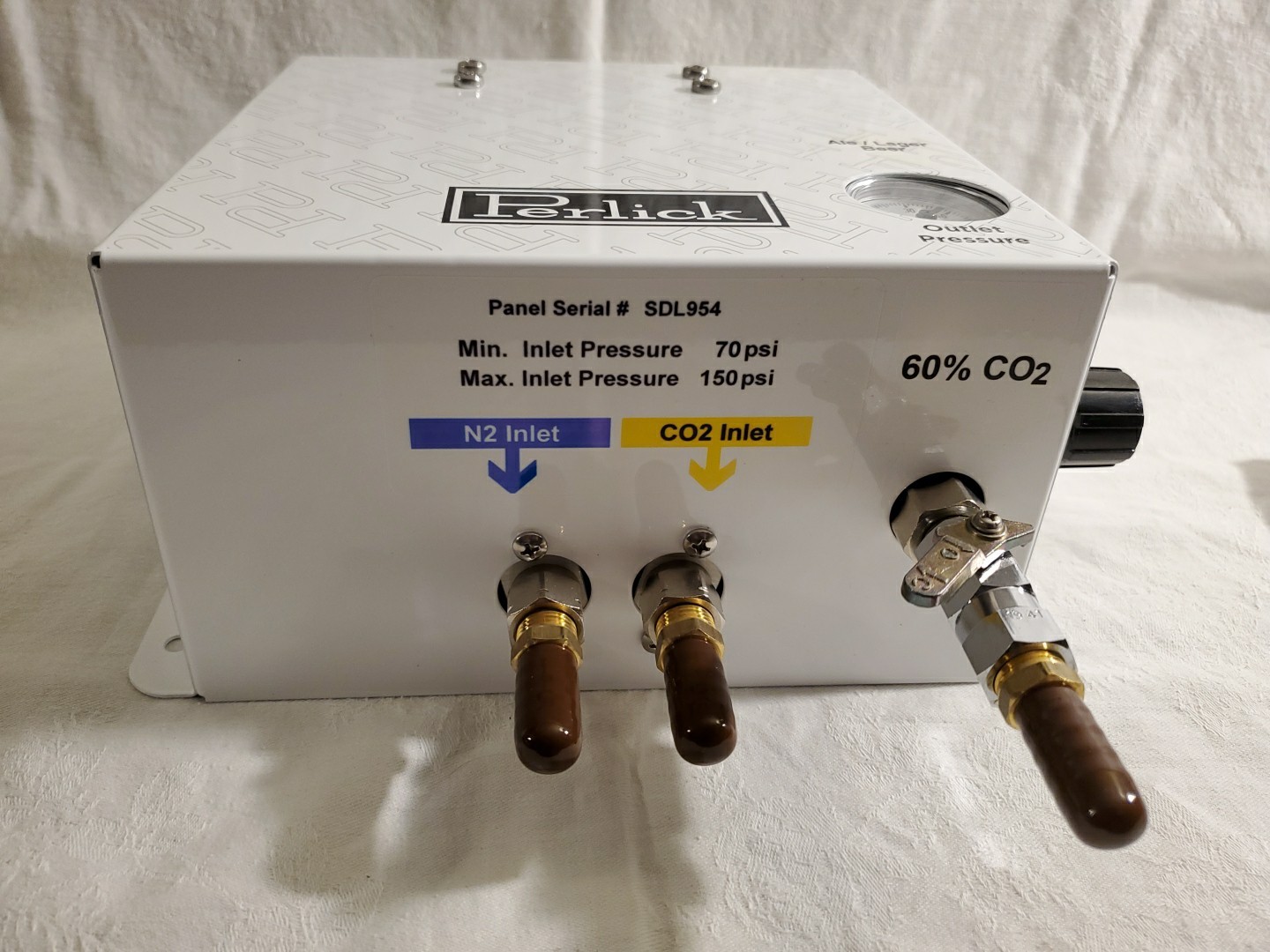 Perlick McDantim Blender Double Draft Gas Co2/N2 Ale, Lager, Stout NIB NOB