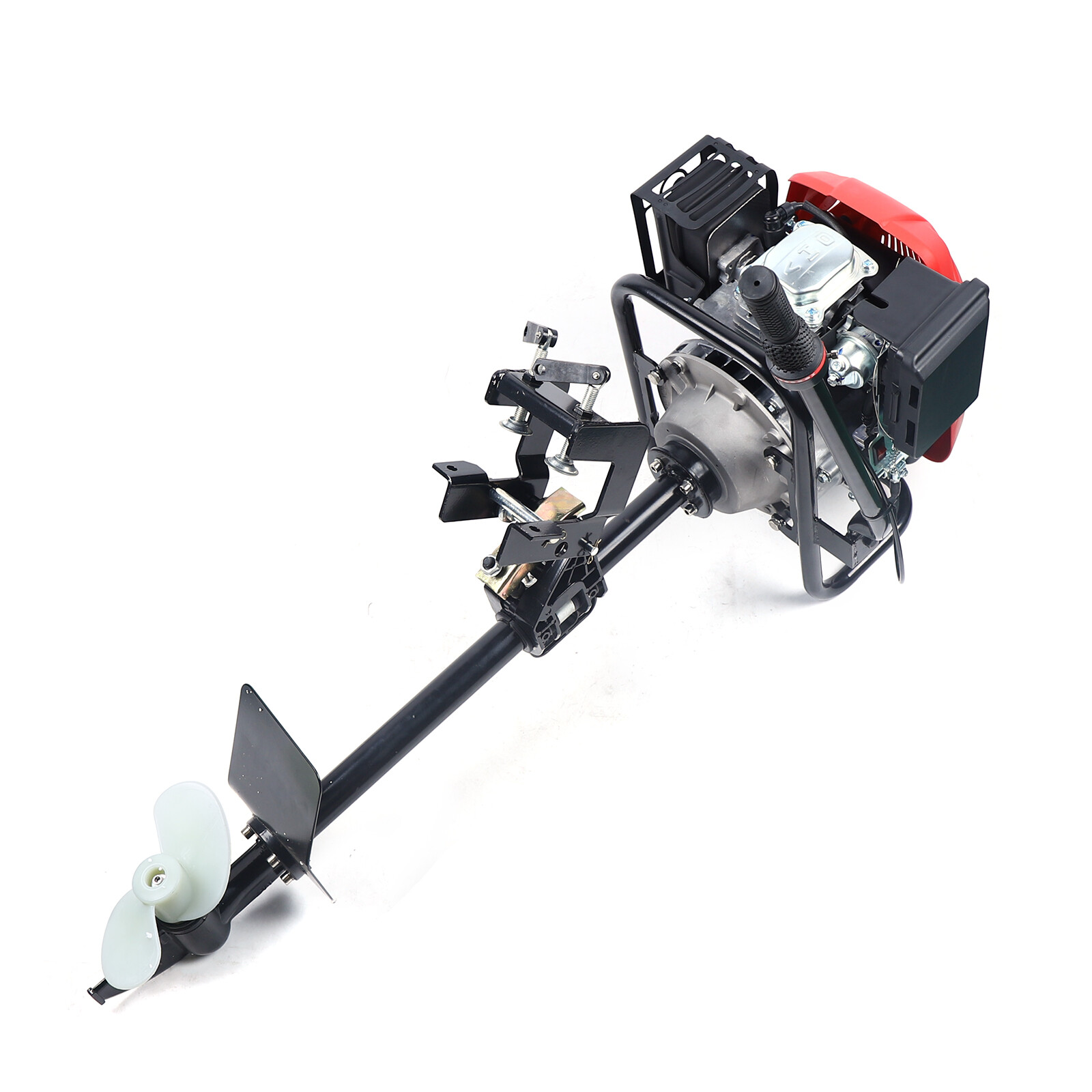 4 Stroke 6 HP 200CC Outboard Motor Fishing Boat Engine Air Cooling Heavy Duty