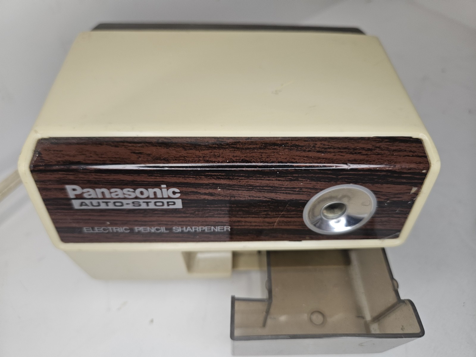 Vintage Panasonic KP-110 Auto-Stop Electric Pencil Sharpener Made in Japan Works