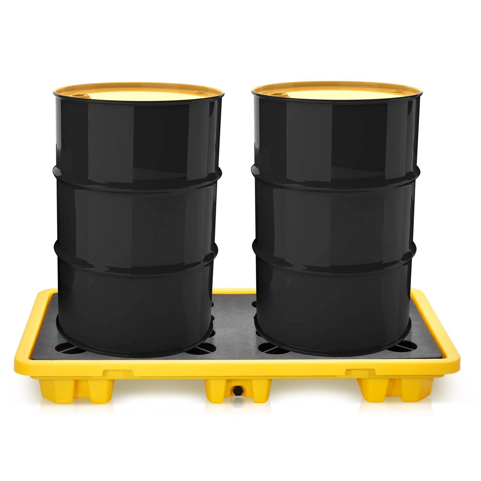 2 Drum Modular Spill Containment Platform, for Industrial Garage Basement