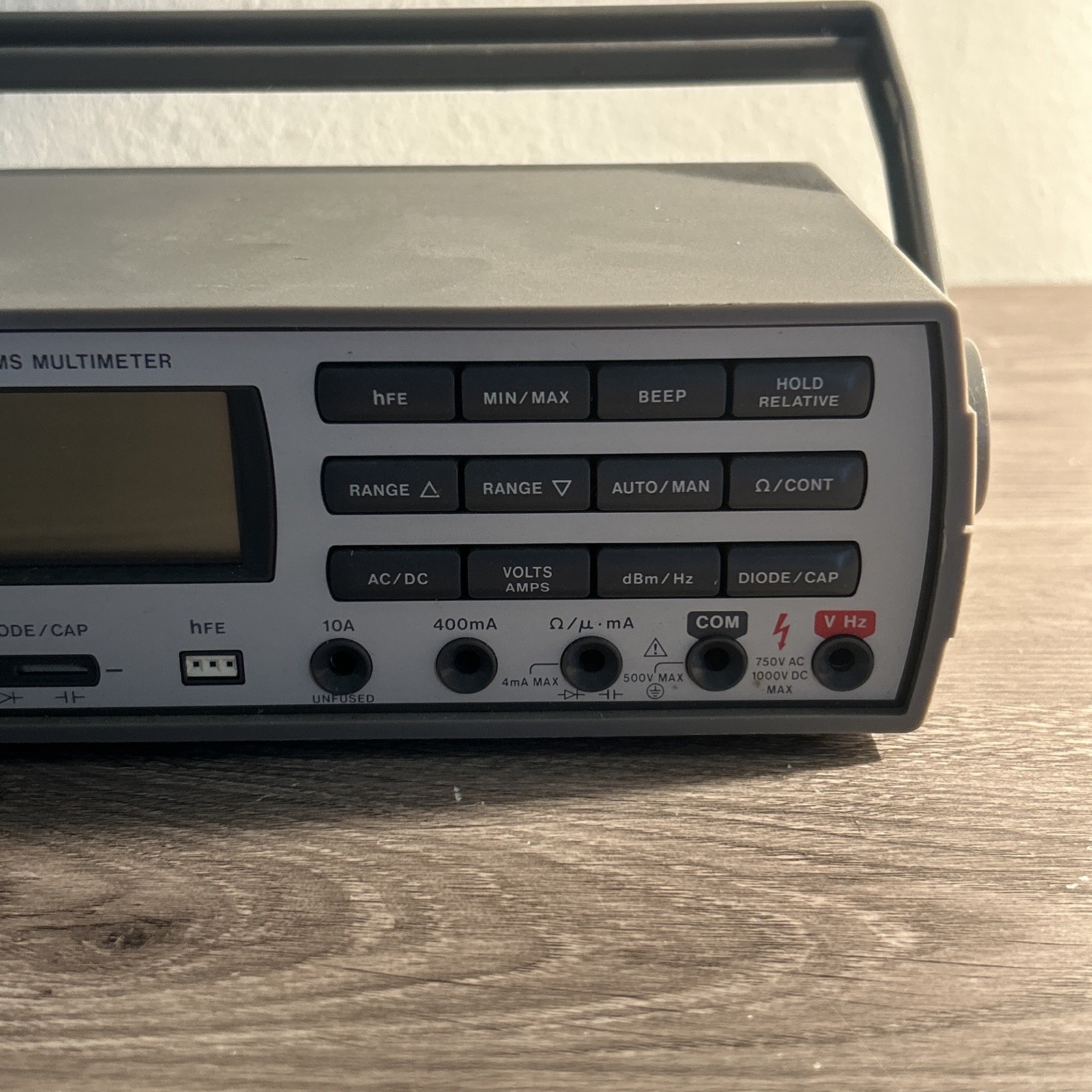Micronta 22-175A True RMS Benchtop Multimeter, Digital, 750V AC/1000V DC
