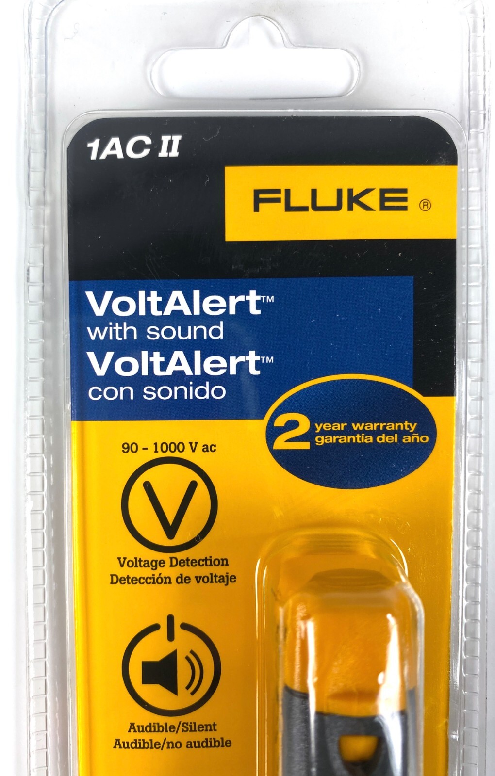 Fluke 1ACII VoltAlert with Sound & Light AC Volt Detector 90-1000 V CA