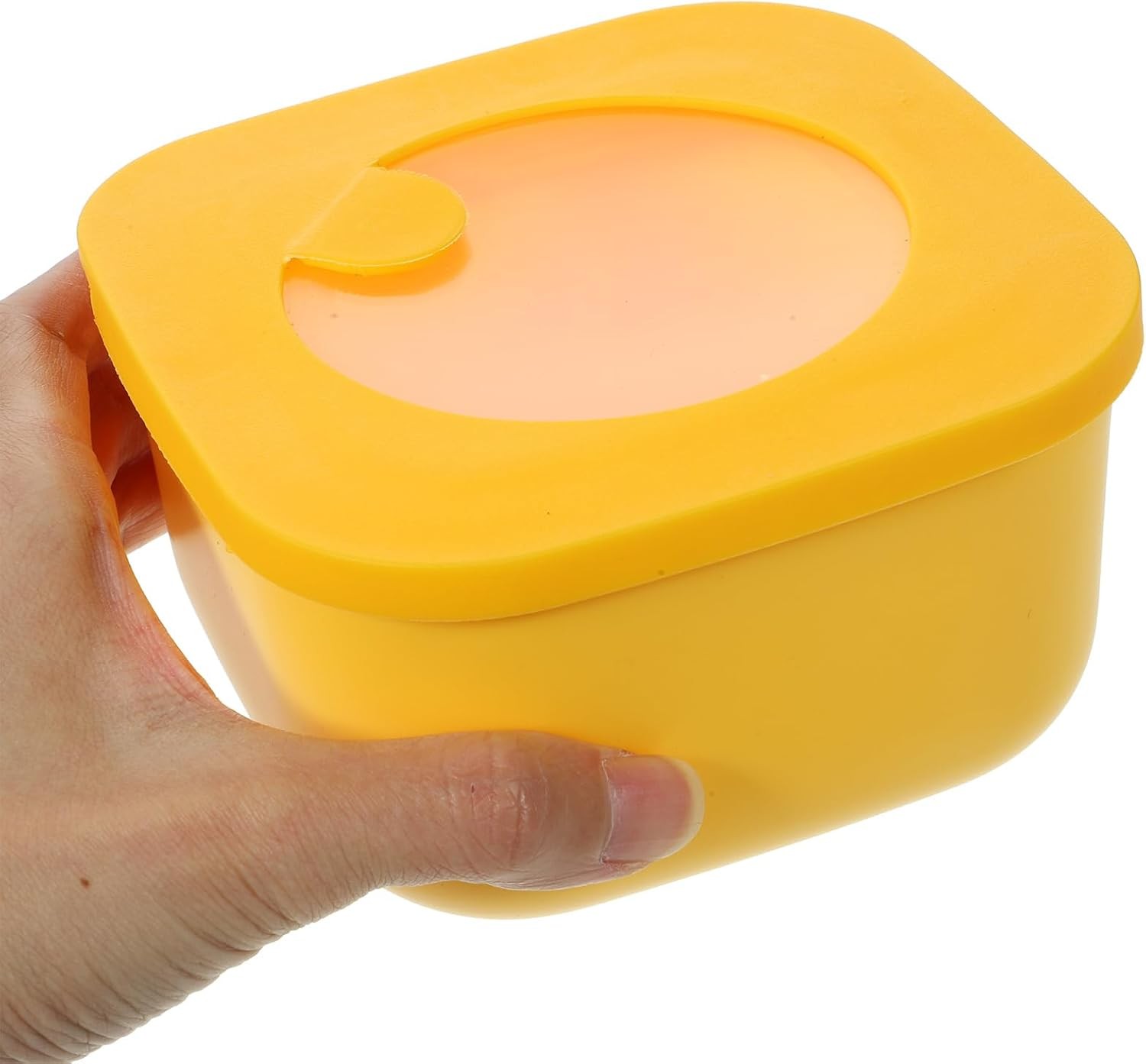 Cheese Slice Storage Container 4.72X2.67In Butter Holder with Lid for