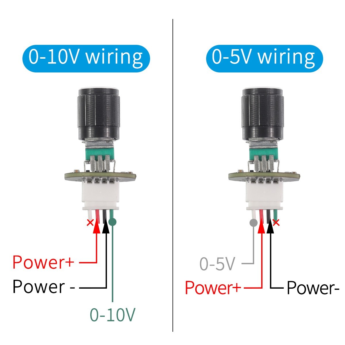 Output Analog Potentiometer Module Voltage Signal Generator Board 0-5V 0-10V