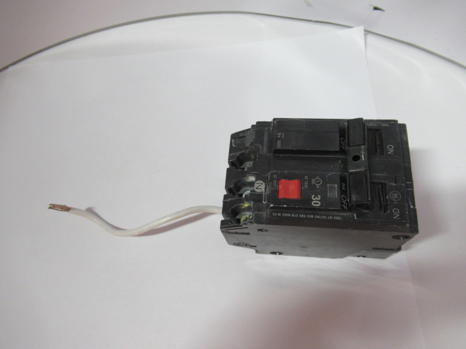 GE ABB THQL2130GFT Circuit Breaker 30 Amp 240 Volt 2 Pole GFCI (Short) -WARRANTY