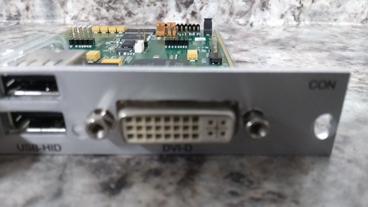 Black Box ACX1MR-DHID-SM DKM FX Modular KVM Extender Receiver Interface Card