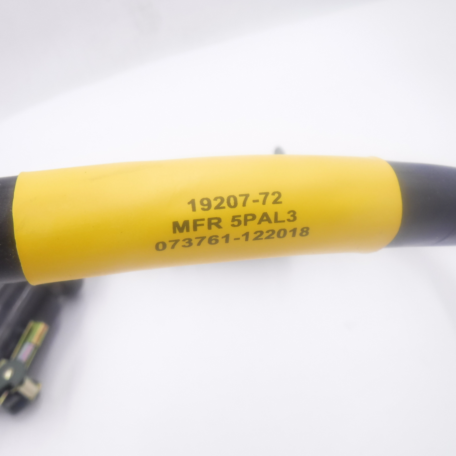 6′ Cable 19207-72 With NATO Trailer Cable Plug 12-Socket MS75020-2 MS75020-1 End