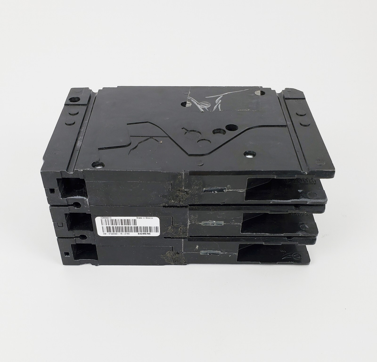 Siemens ED63A010 Circuit Breaker Sentron 10A 600VAC 3P, New!