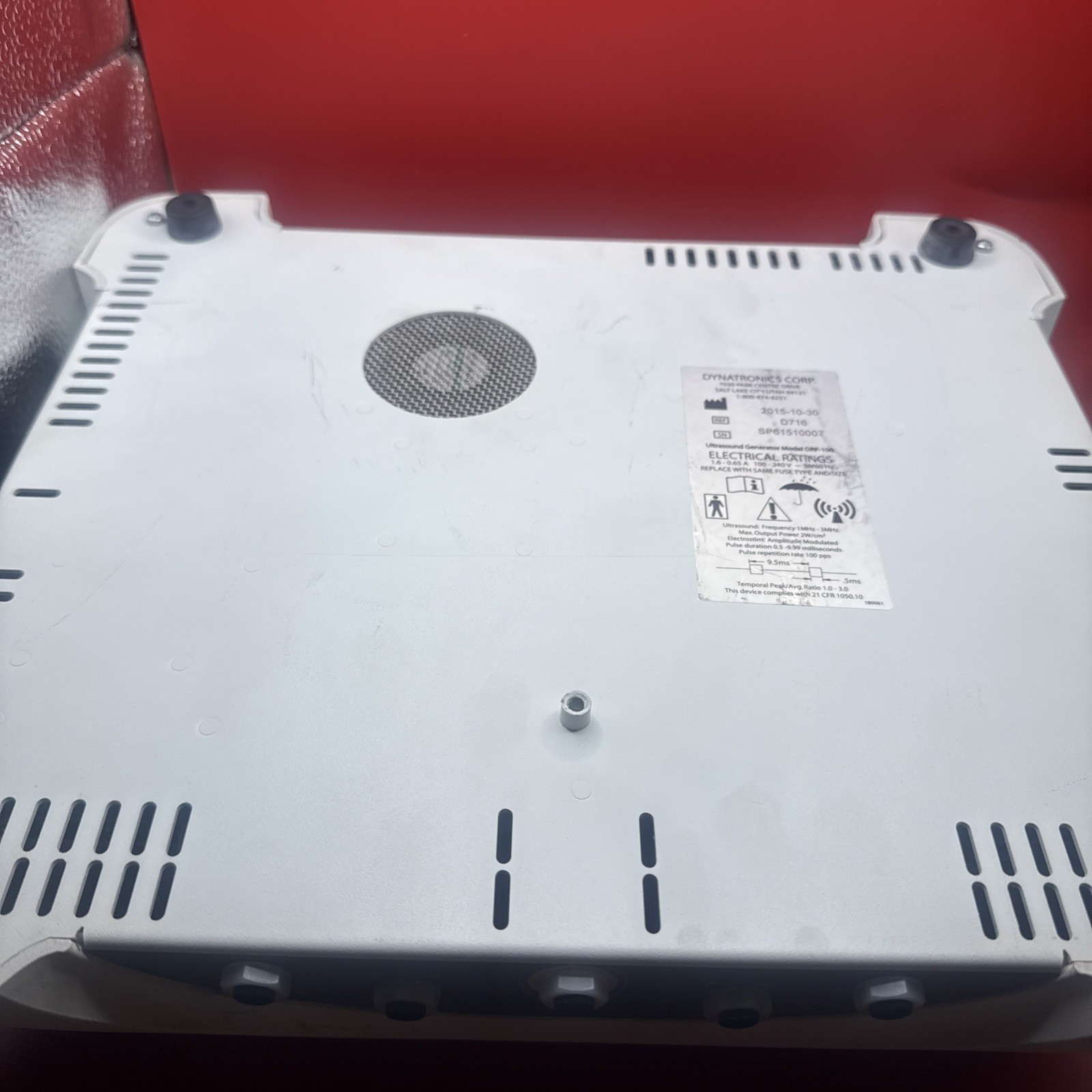Dynatronics Solaris Plus 706 Electrical Stim Unit For Parts Only