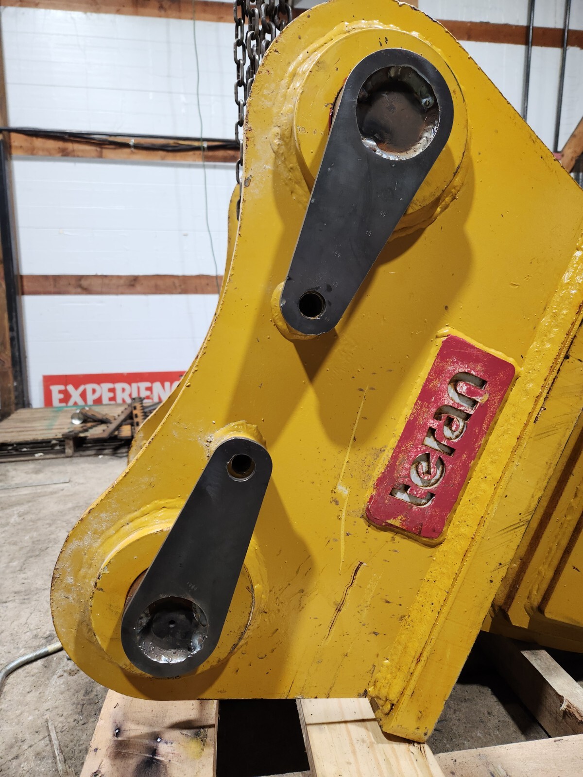 2- Excavator Bucket Pin Flag Bracket 90mm 100mm CAT 336 345 349 John Deere Volvo