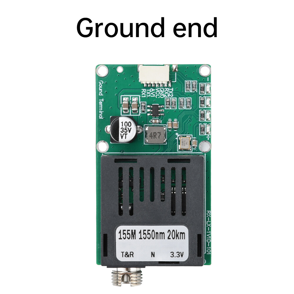TTL Optical Transceiver Module TTL to Fiber Module FC RX/TX/AV/VCC/GND for Drone