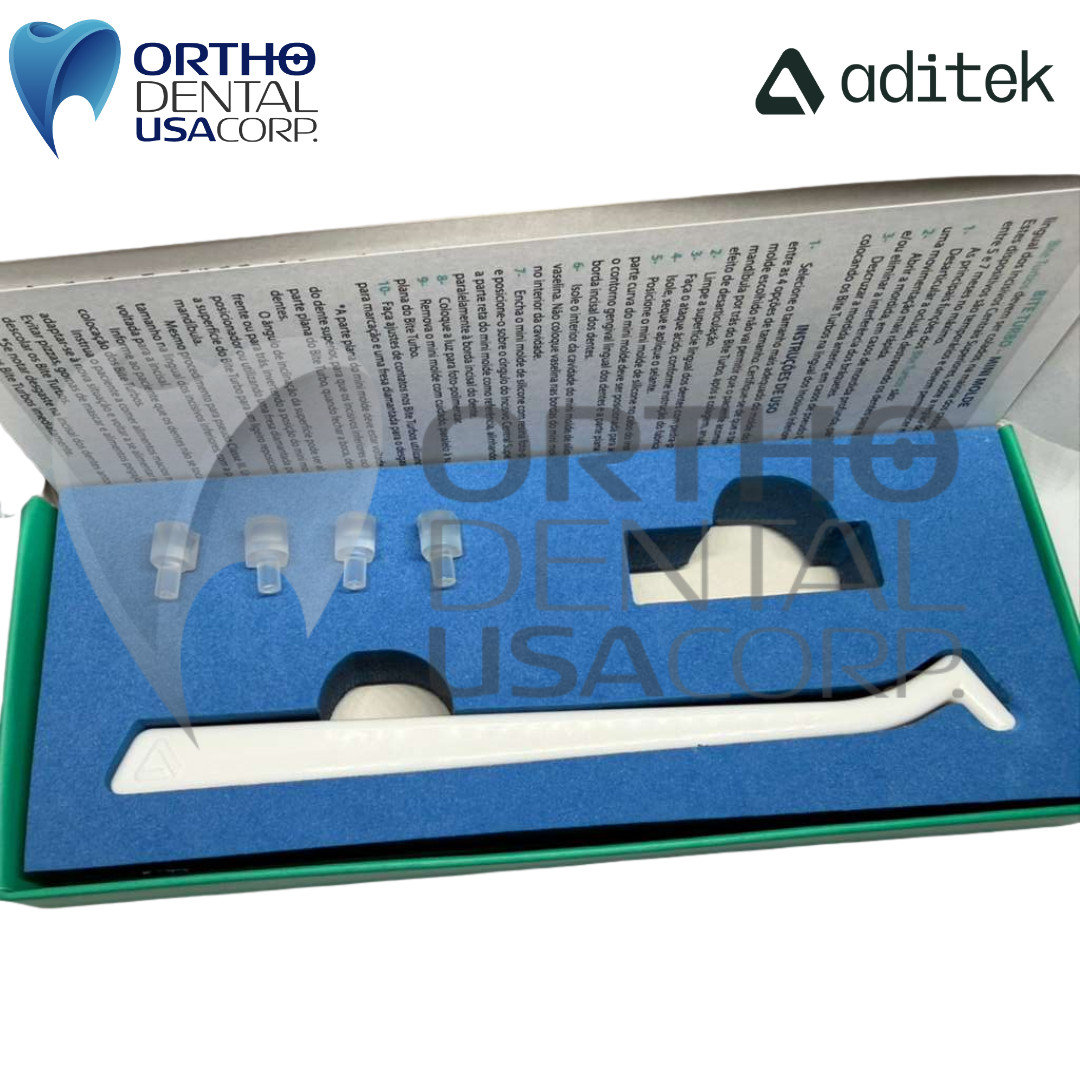 Kit Mini-Mold Bite Turbo w/4 Tips Sizes Aditek Orthodentalusa USA seller
