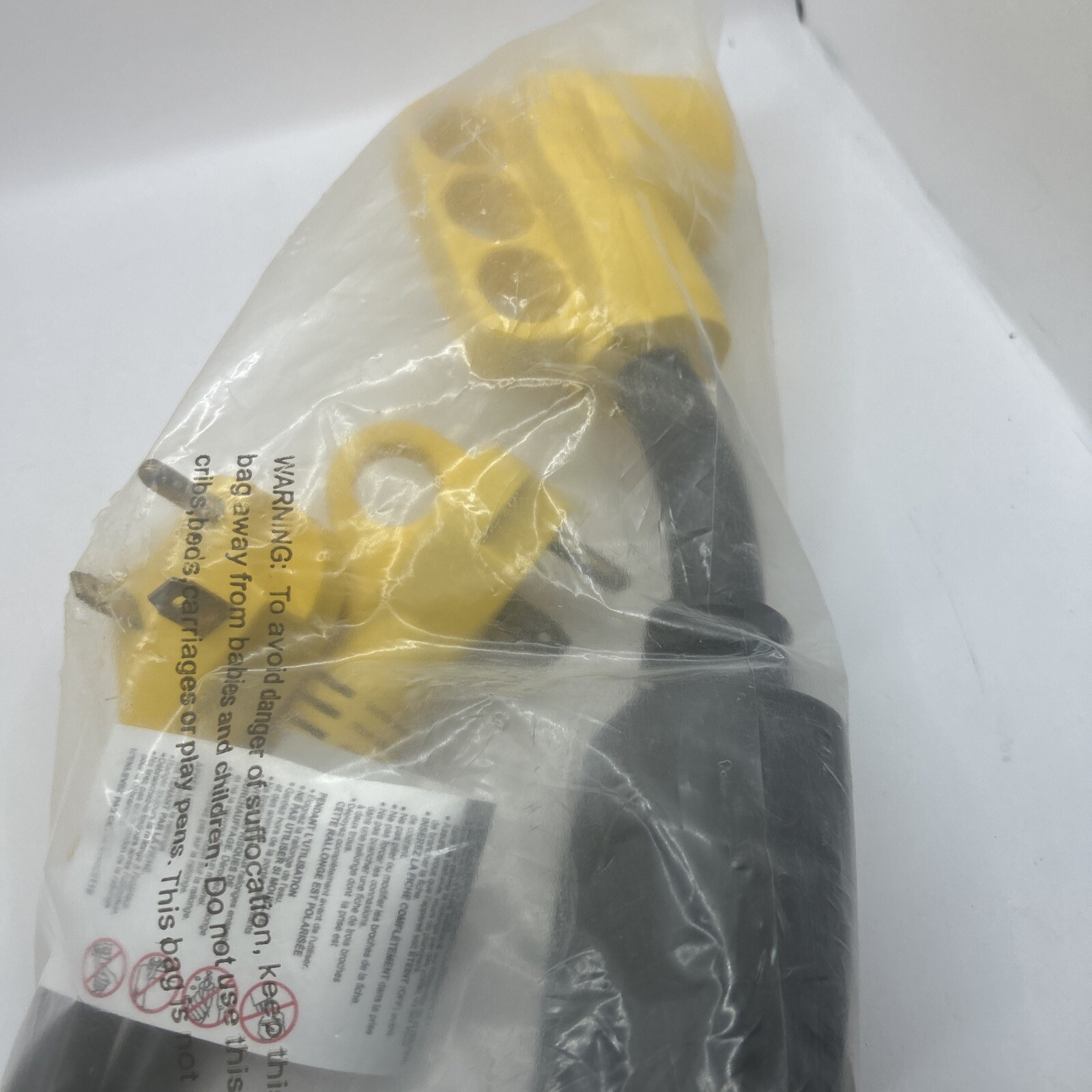 Epicord EX-Y30250 RV Y Split Adapter Cord Cable 50A Yellow