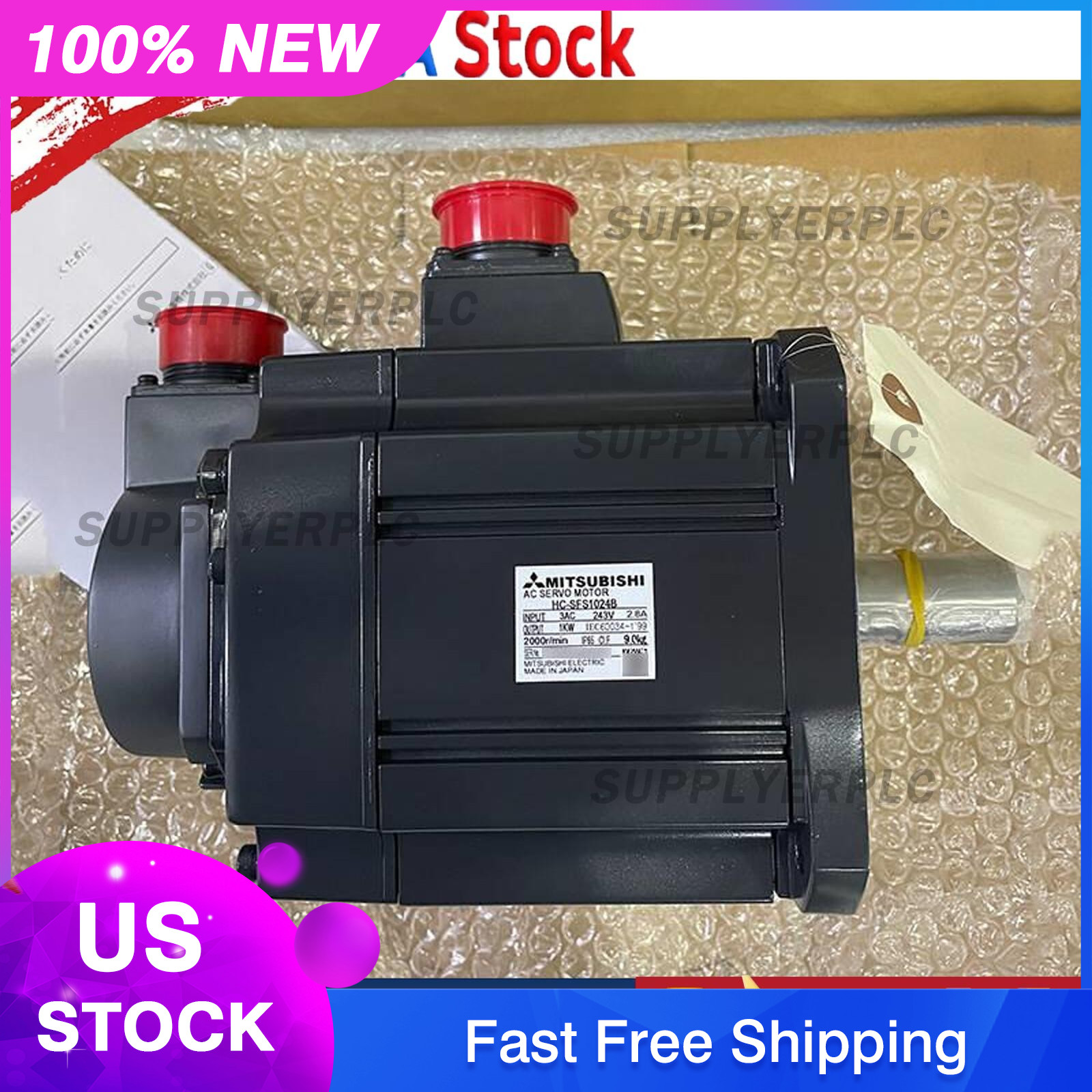 Mitsubishi HC-SFS1024B Servo Motor 1PC New Expedited Shipping HCSFS1024B