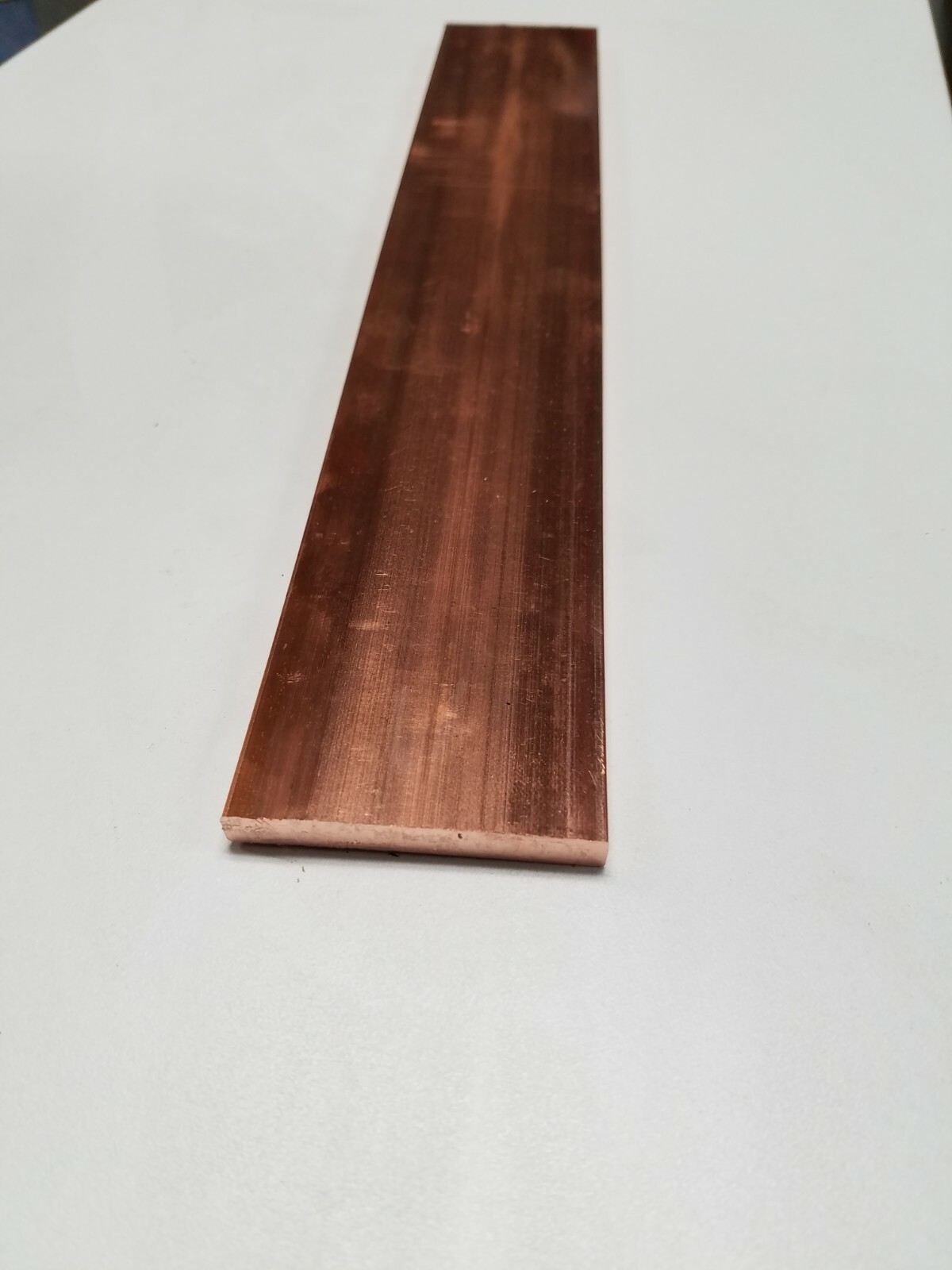 Copper 110 Flat Bar 1/4″ x 3″ x 12″-Long — .25″ x 2″ Copper Bus Bar
