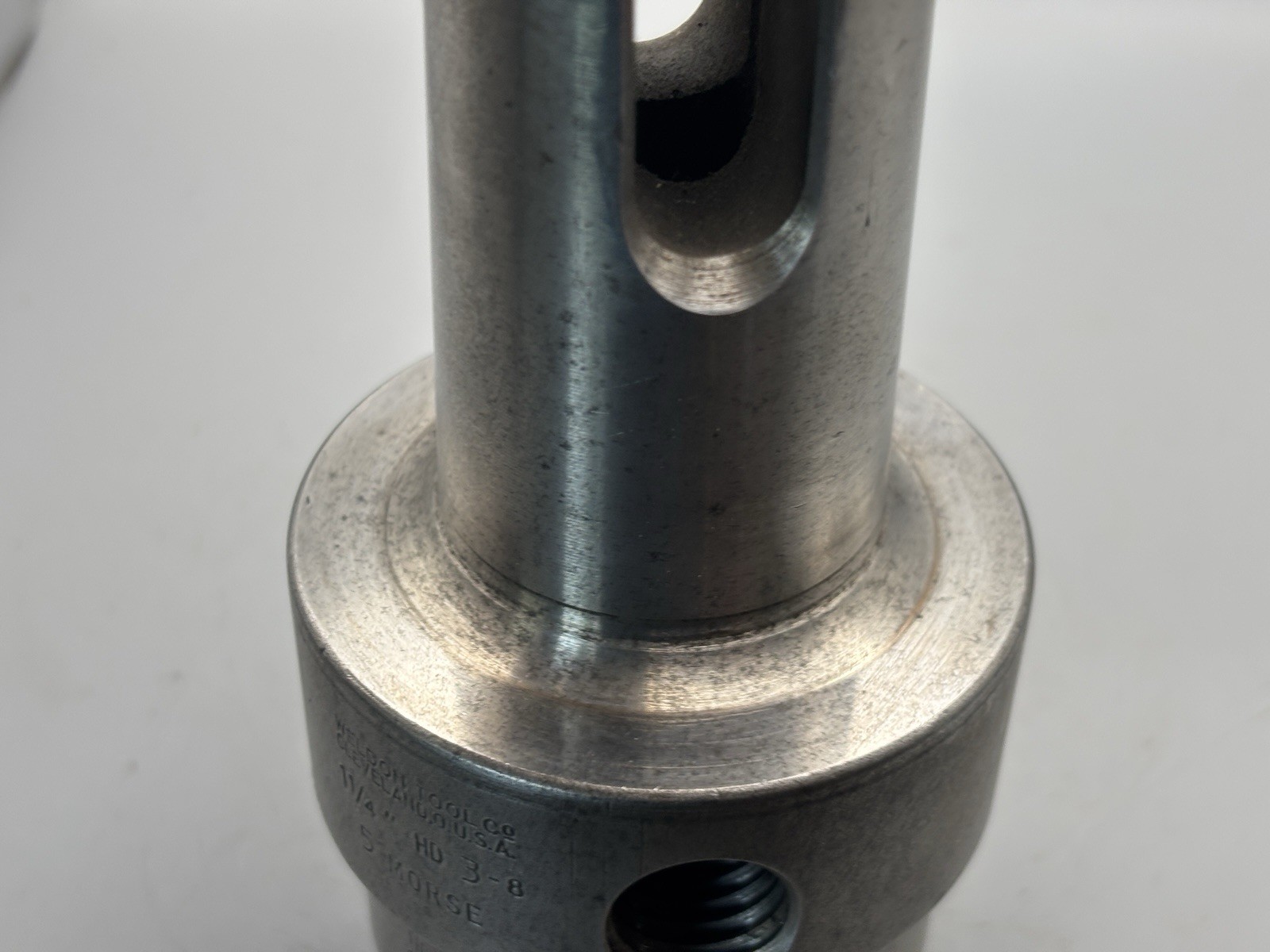 Weldon Tool No.5 Morse Taper 1-1/4″ End Mill Holder Milling Machine Adapter