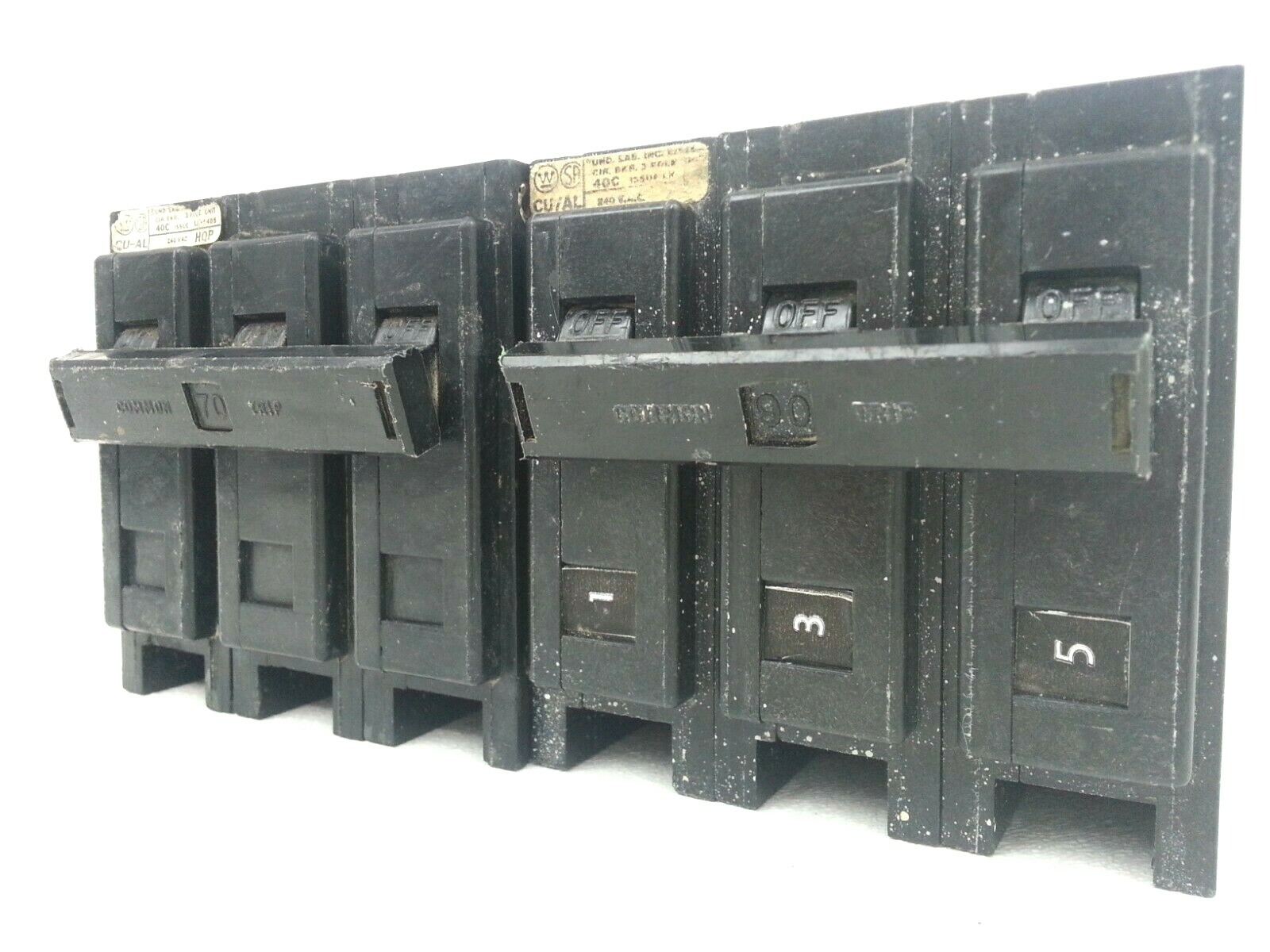 HQP3090H & HQP3070H Westinghouse 90A 70A Circuit Breakers -Next Day Option -Flaw