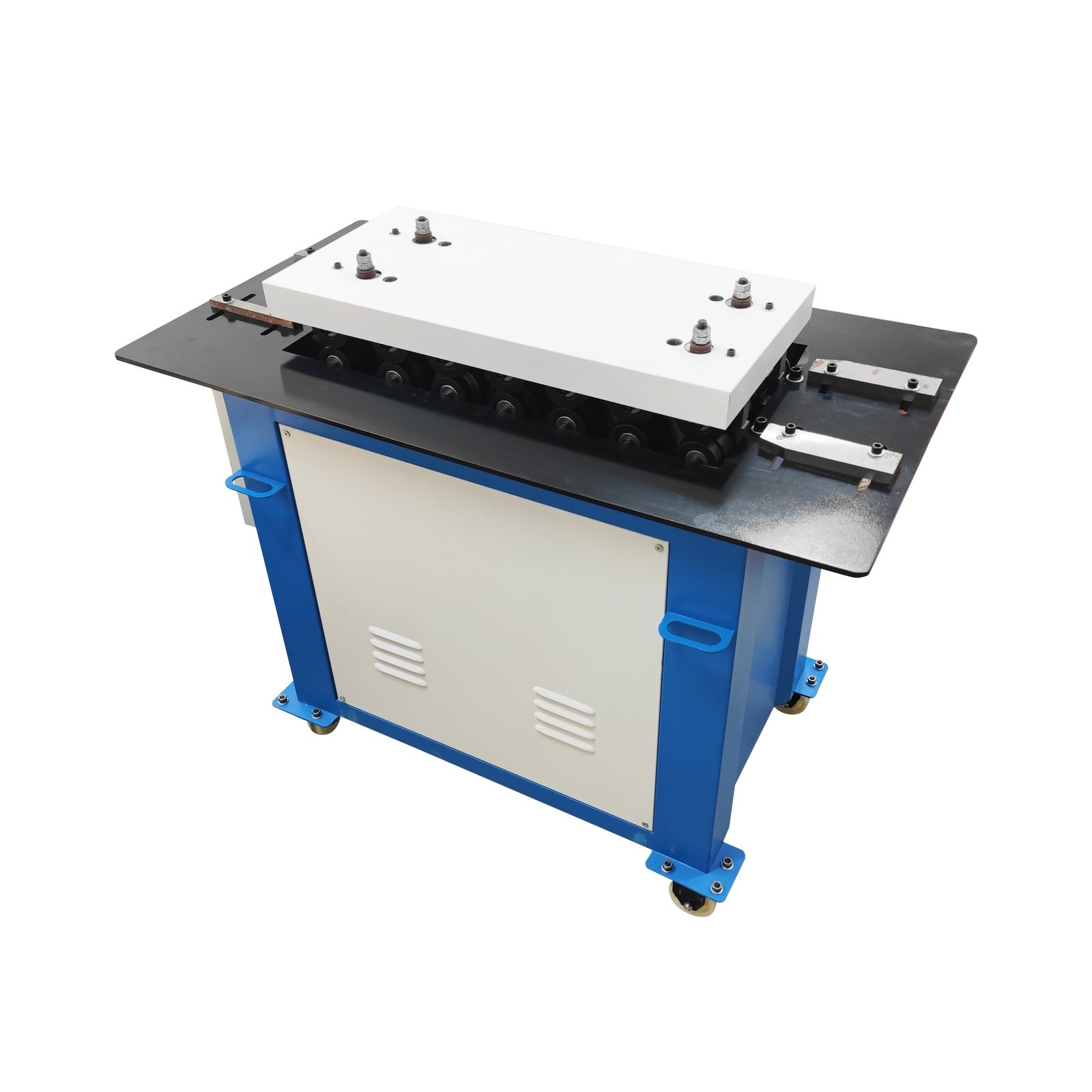 220V Sheet Metal Seamer Seam Rolling Former for 0.5-1.2mm Single Flat Mouth