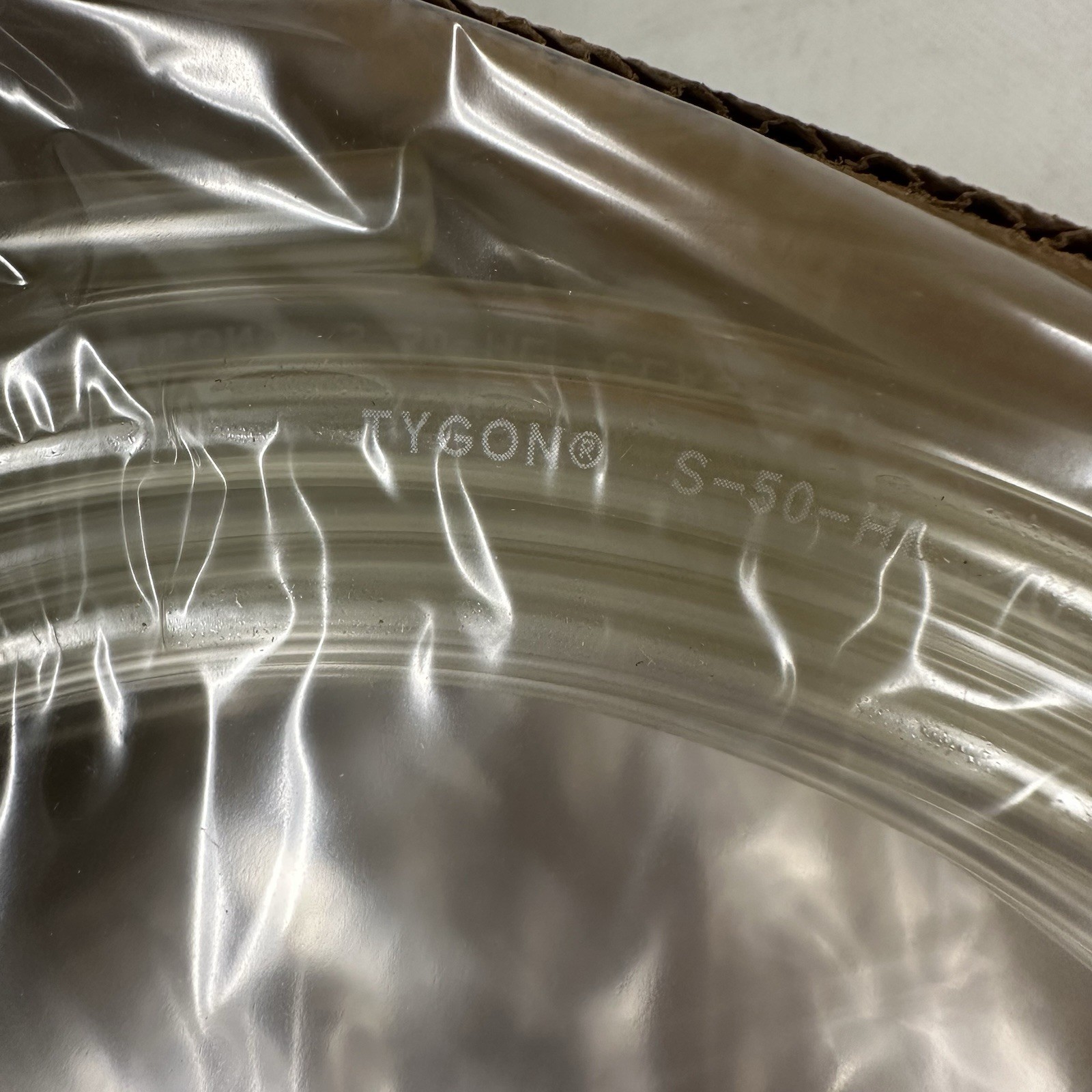 Tygon Flexible Plastic Tubing 1/4 ID 3/8 OD 1/16 Wall 50 Feet 5-50-HL AAX00017