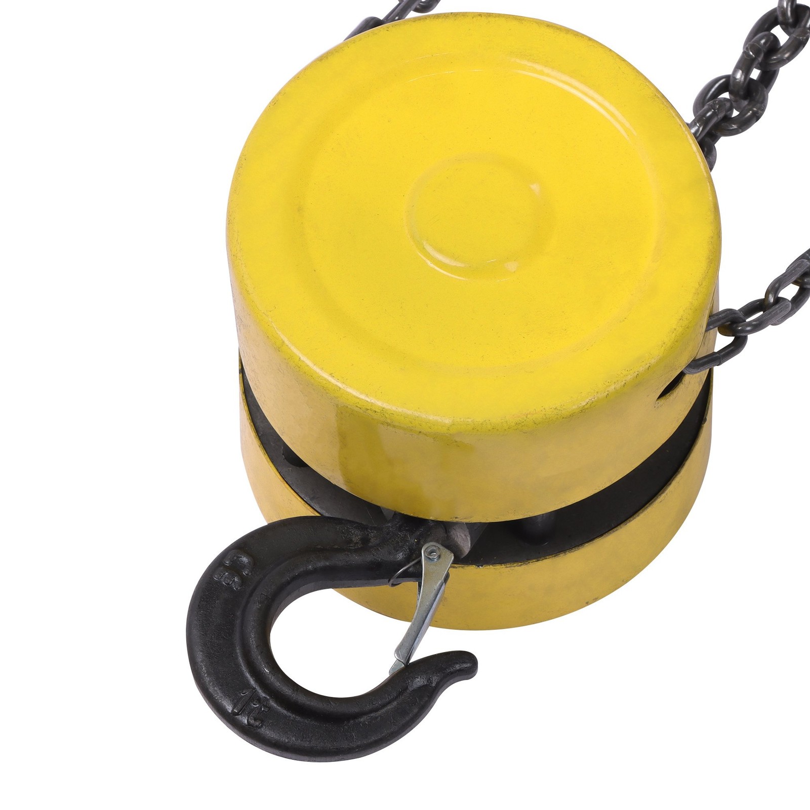 2200 lbs /1 Ton Capacity Chain Hoist Steel Construction Chain Block 20 FT Lift