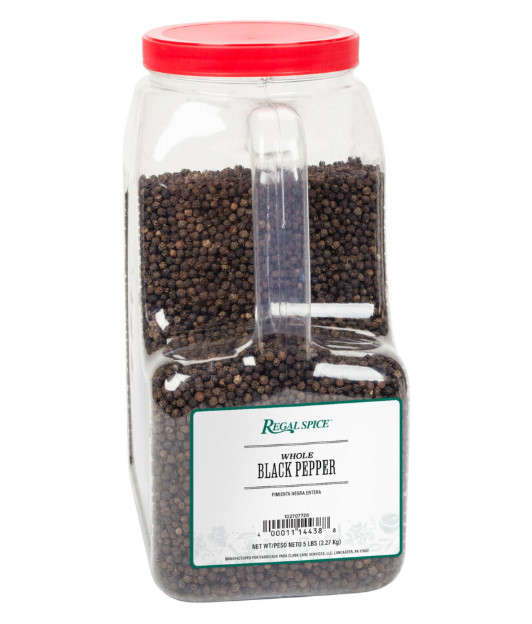 Regal Whole Black Peppercorn Strong Flavor 5-lbs