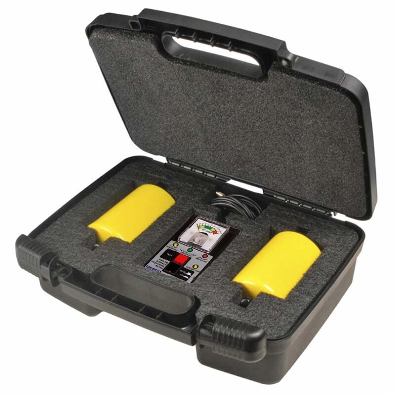 Desco 19784 Analog Surface Resistance Meter Kit w/ Two 5lb Weights, NIST Calibr.