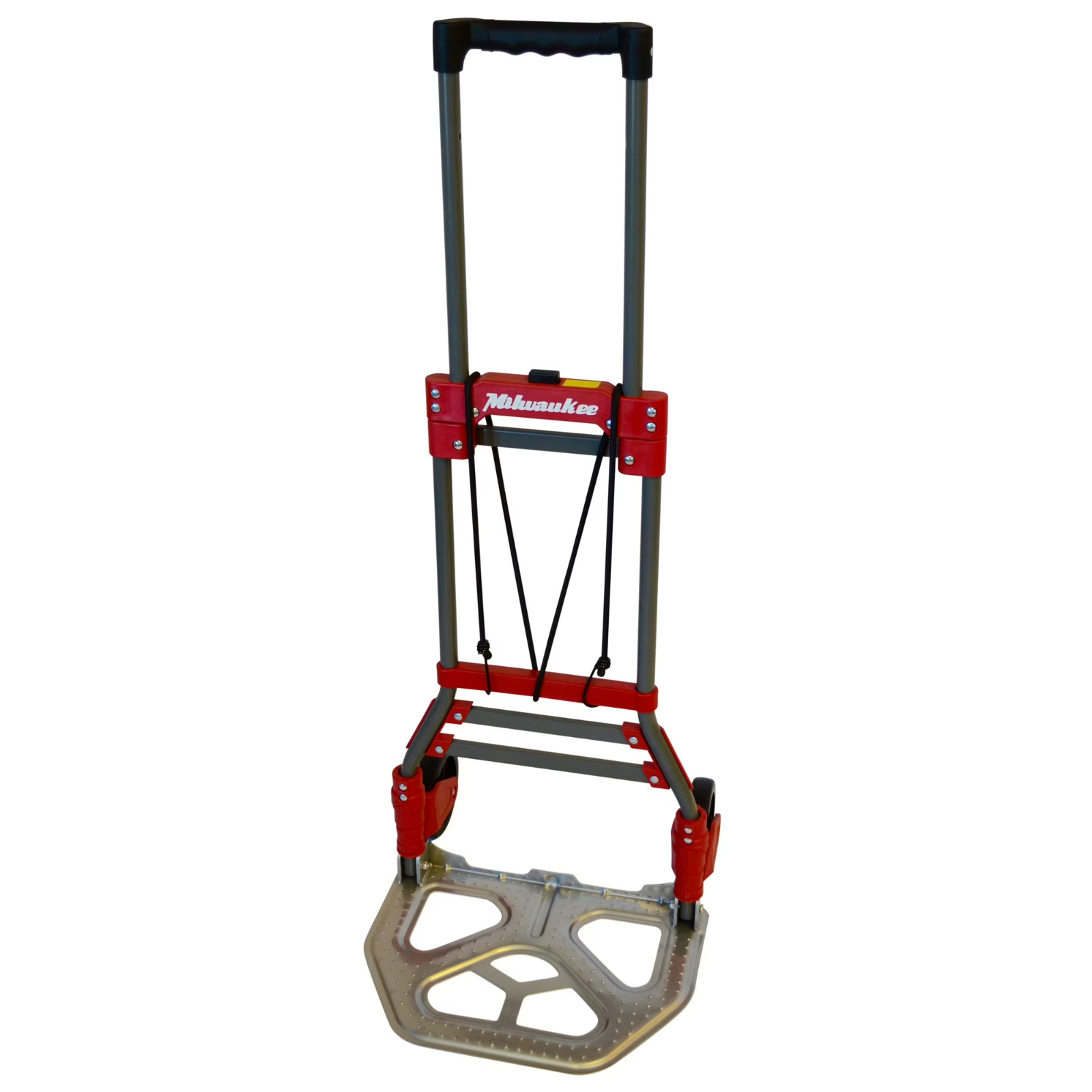 Milwaukee’s Foldup Hand Truck Is Light Weight and has a 150 lb. Load capacity.