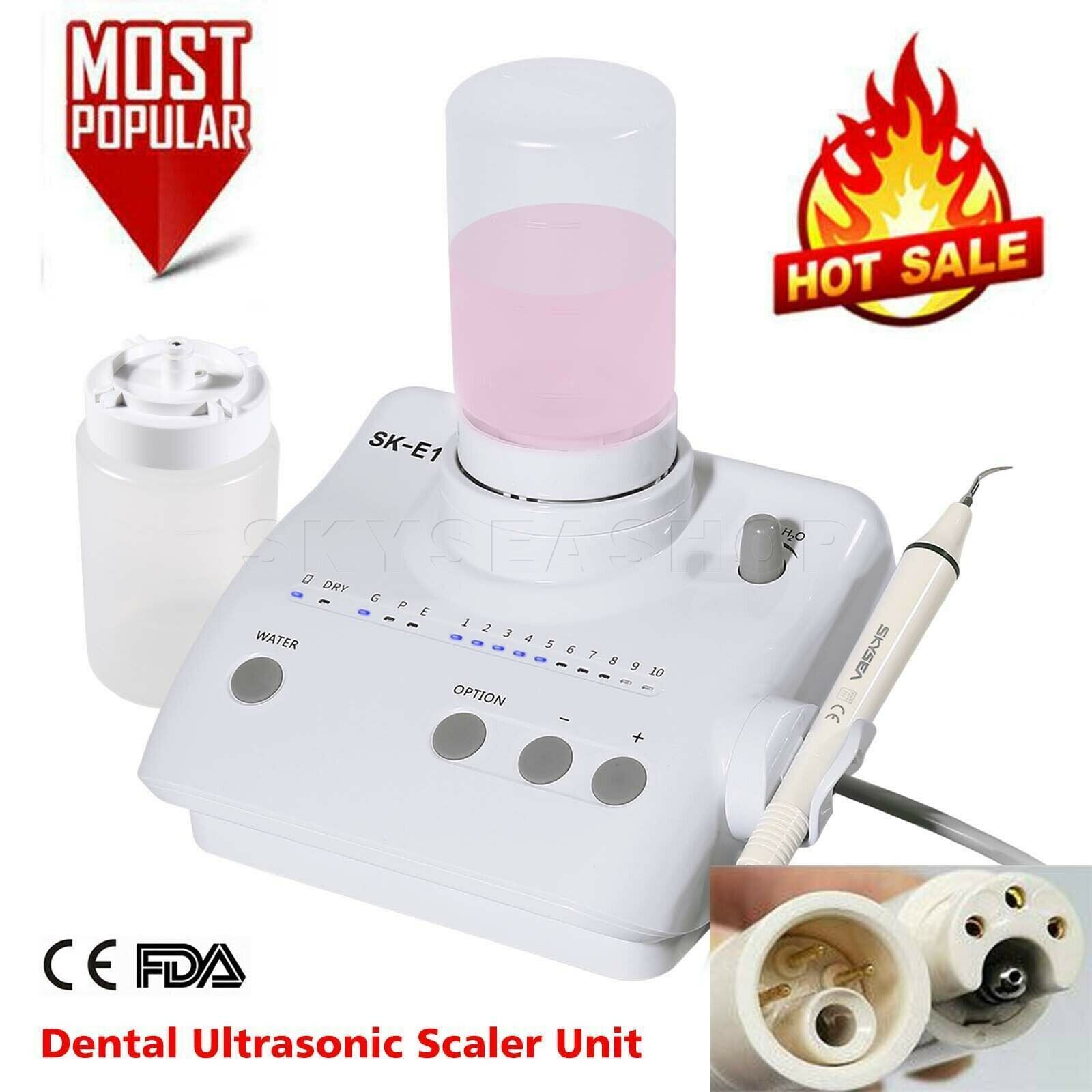 For Cavitron Dental Portable Ultrasonic Piezo Scaler 2*Bottles Fit EMS Handpiece