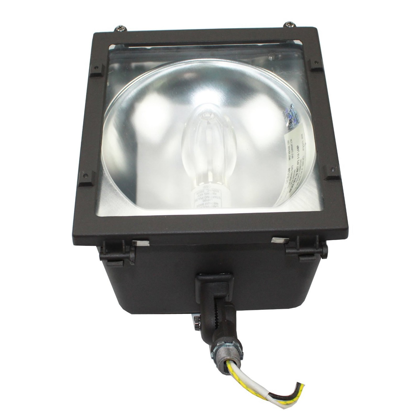 NSI FLM70SQ MEDIUM FLOOD LIGHT 70W HPS WALLPACK OUTDOOR LIGHT LIGHTING FIXTURE