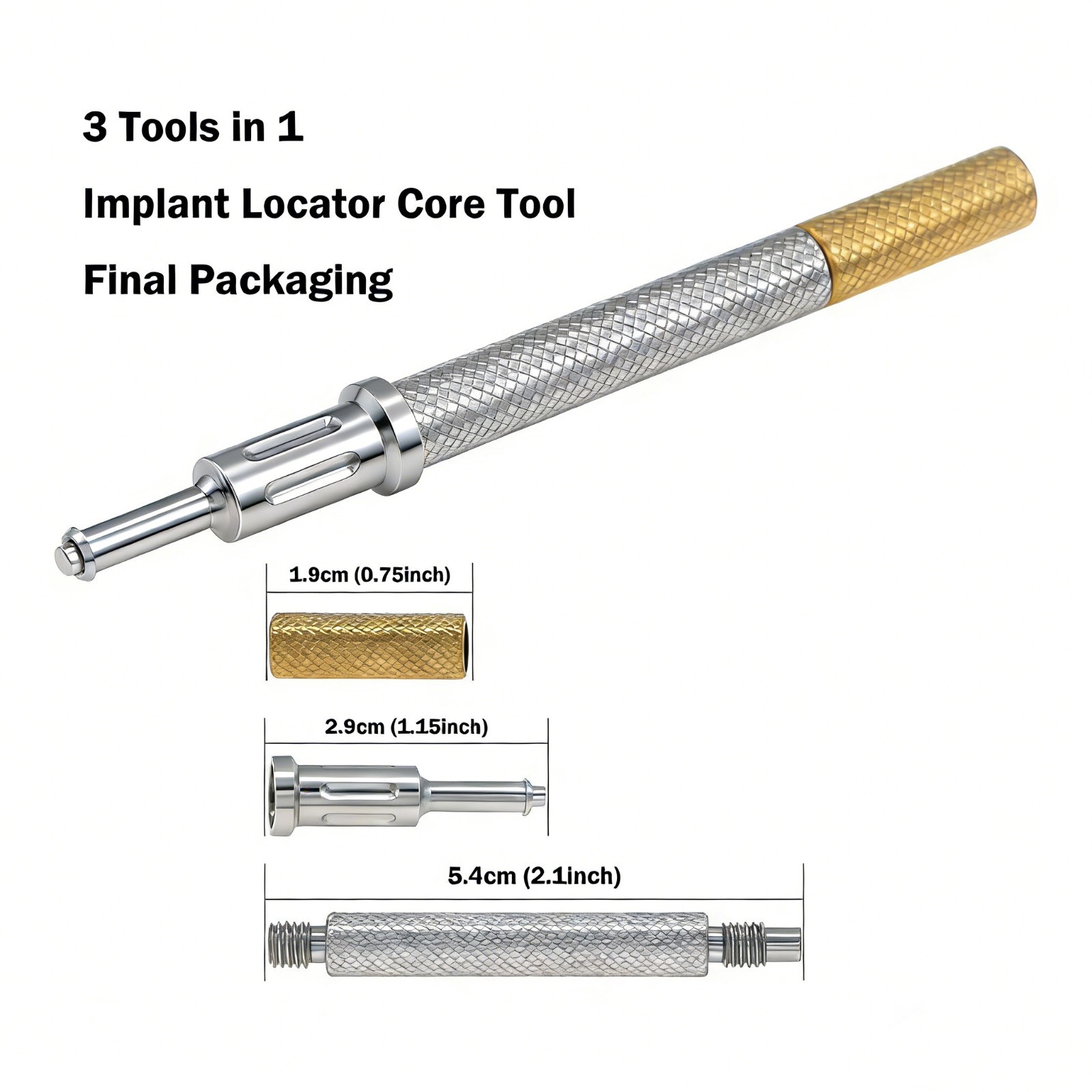 US Dental Locator Abutment for ZIMMER Screw-Vent 3.5/4.5 Platform