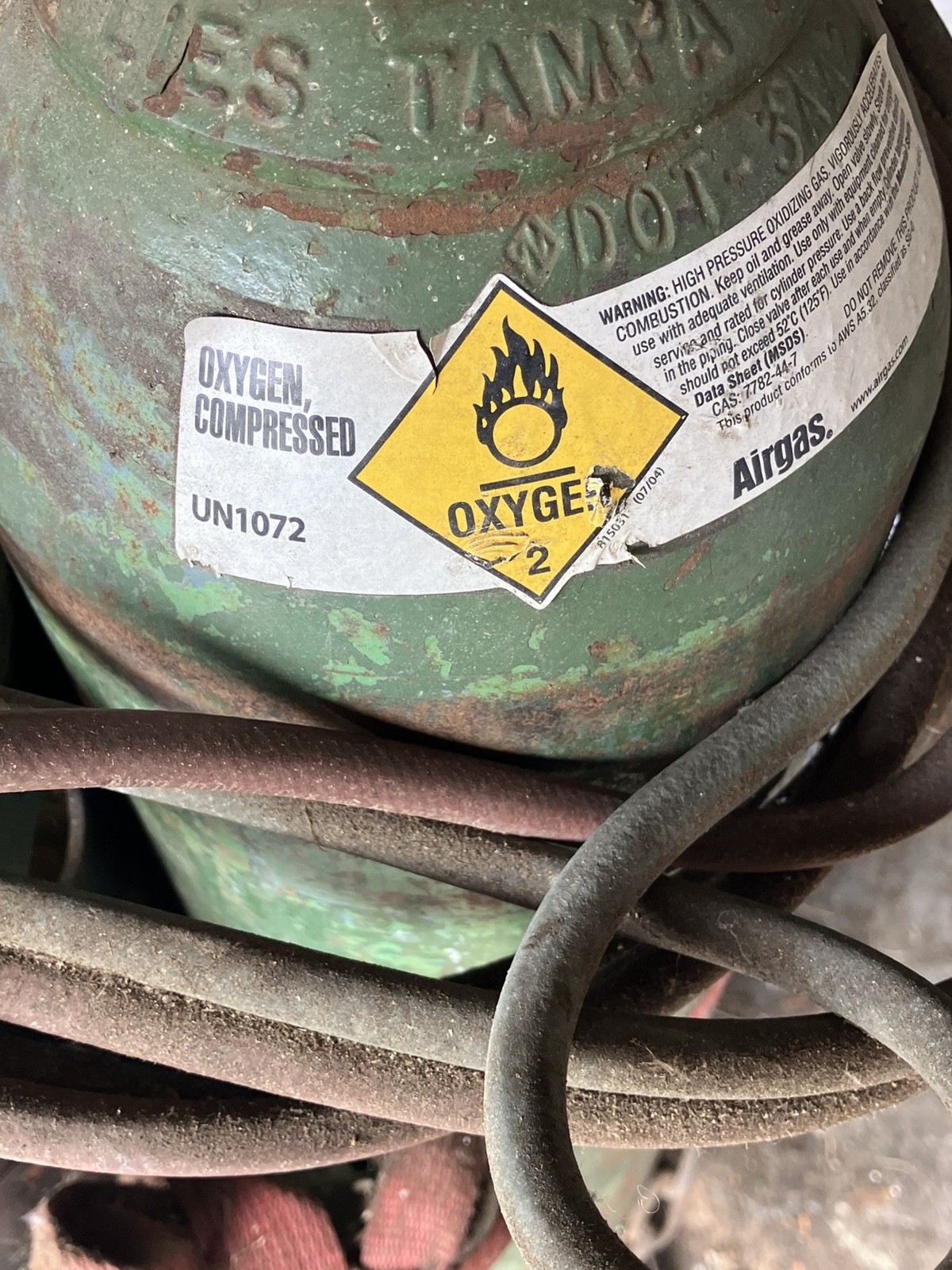 Airgas Oxy-Acetylene Welding & Cutting Kit with Oxygen & Acetylene Cylinders