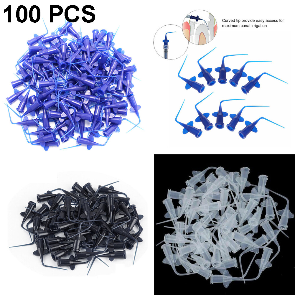 0.25/0.35mm Dental Endo Irrigation Needle syringe Tips Disposable Irrigator Tip