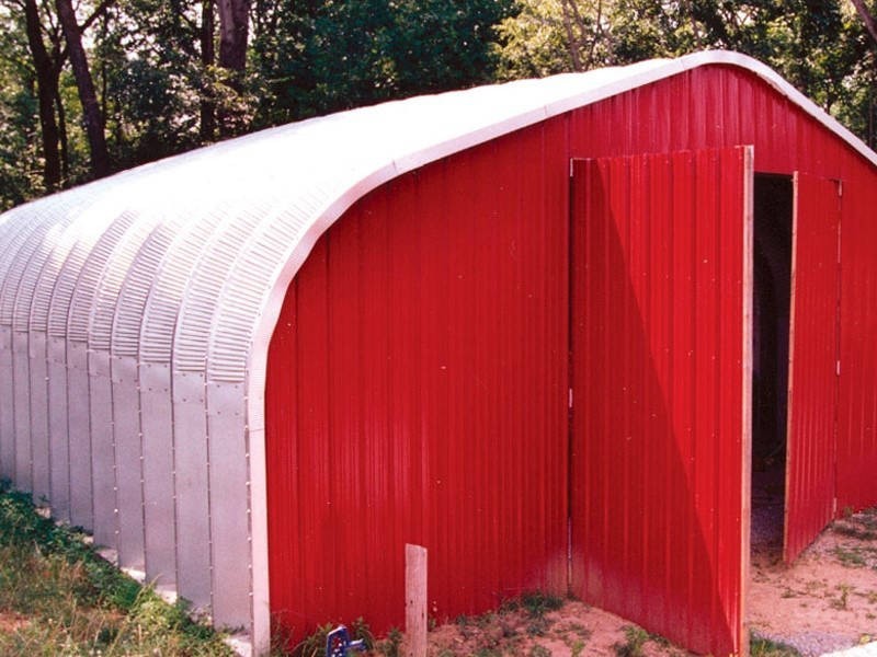 25x30x13 DuroSPAN Steel Garage Shop DIY Building Kit Open Ends