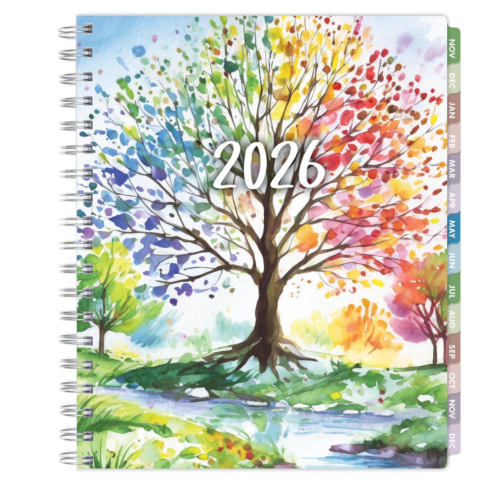2026 Daily Weekly Monthly Planner, 7″x9″, 14 Months (Nov 2025 – Dec 2026)