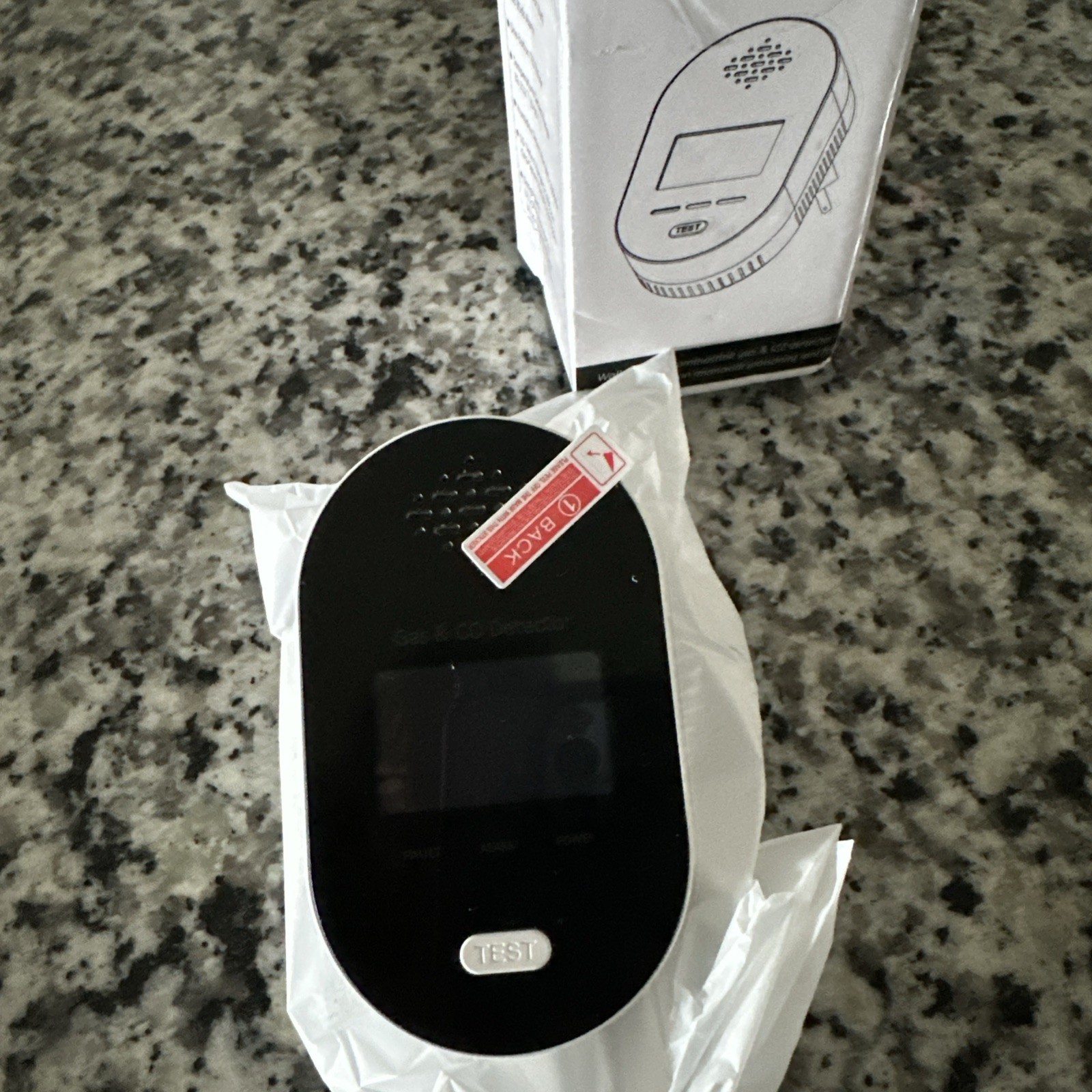 Portable 4-in-1 CO Detector For Smoke & Natural Gas, Plug-in Safety Alarm