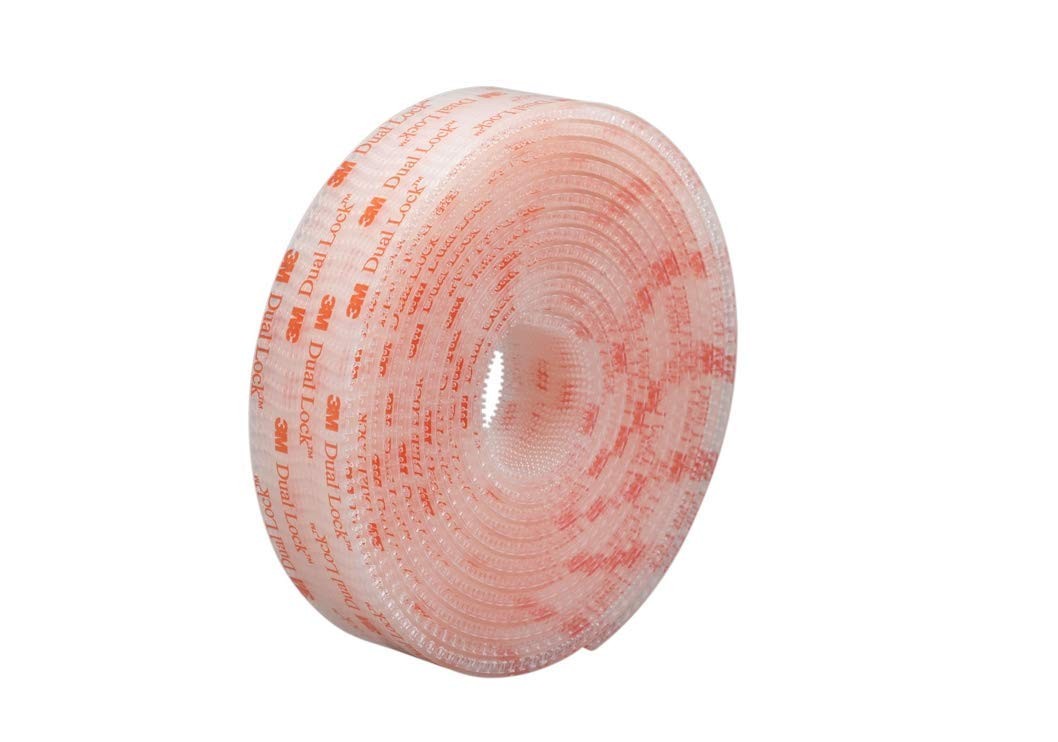 3M Dual Lock Reclosable Fastener SJ3560 (Clear, 1 in x 1 in. x 10 ft., Clear