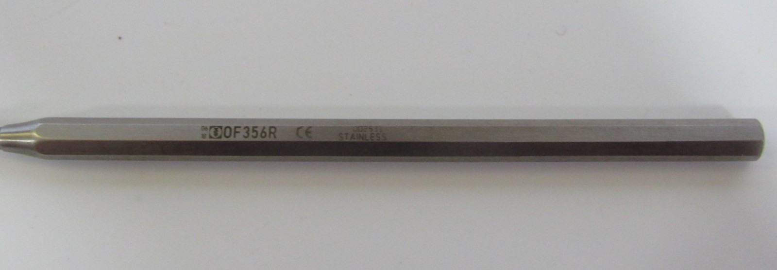 Aesculap OF356R Buck Ear Curette 6″ Curved Blunt Fig. 0 Outer Diameter – 2mm
