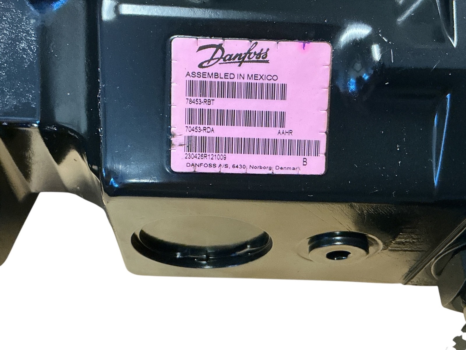 DANFOSS 78453-RBT Hydraulic Tandem Pump 2.77 Pump w/ GP 70453-RDA