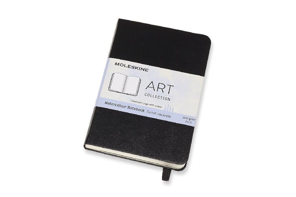 Moleskine Art Watercolor Notebook, Hard Cover, Pocket Office Product