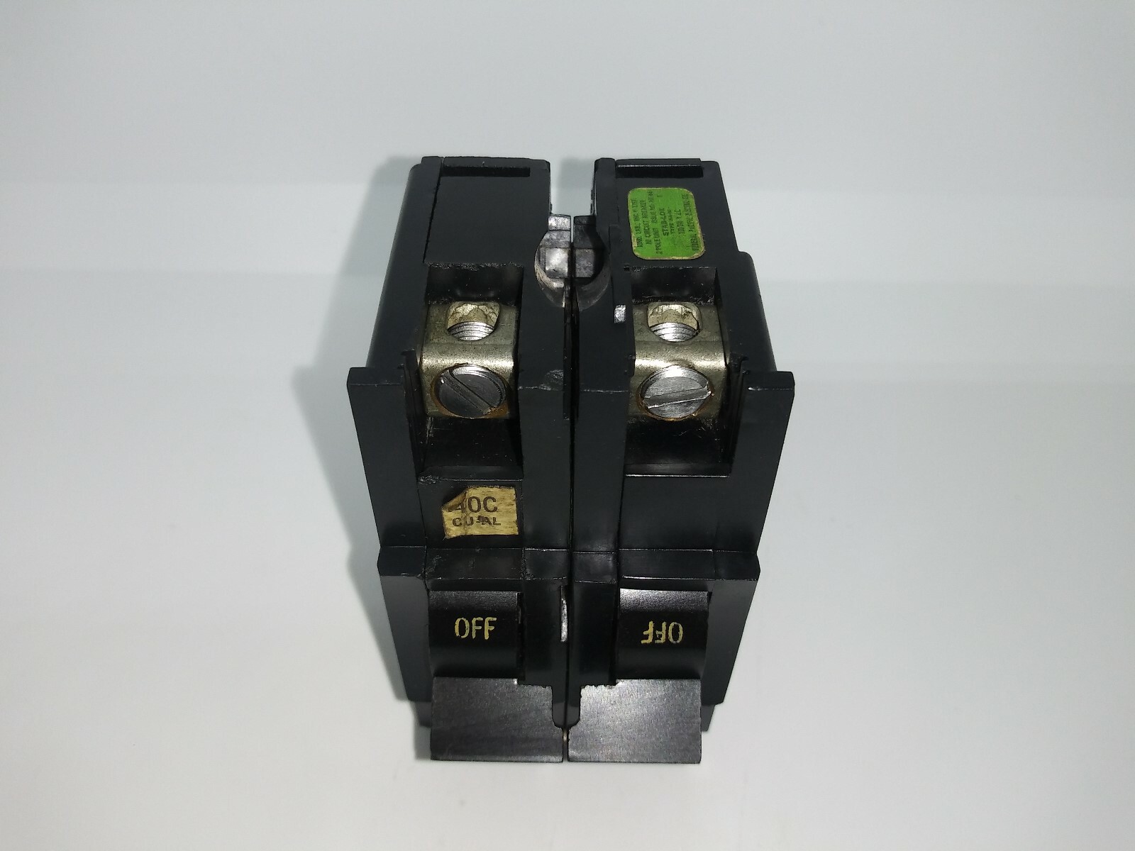 FPE Federal Pacific NA230 Stab Lok 30 Amp 2 Pole Circuit Breaker THICK NA RED