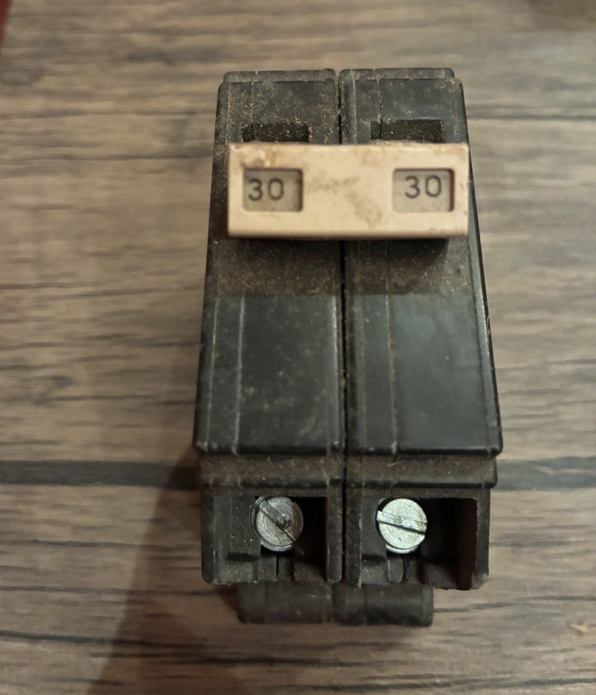 30A 2-Pole Circuit Breaker 201-250V AC Manual Reset Screw Terminal K 30/30