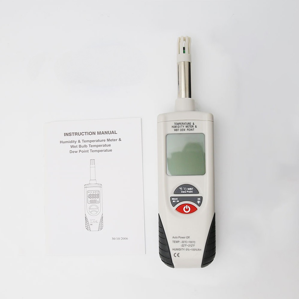 HT-350 Digital Air Humidity Temperature Meter Mini Hygro Thermometer Tester