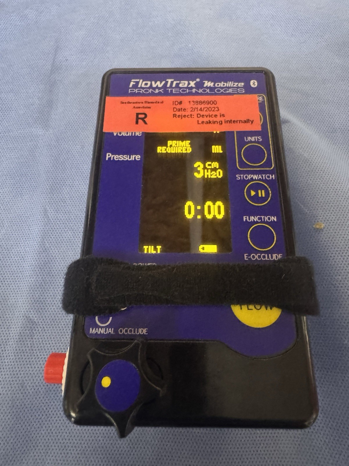 Pronk Technologies FlowTrax Mobilize FT-2-M, Analyzer. Untested