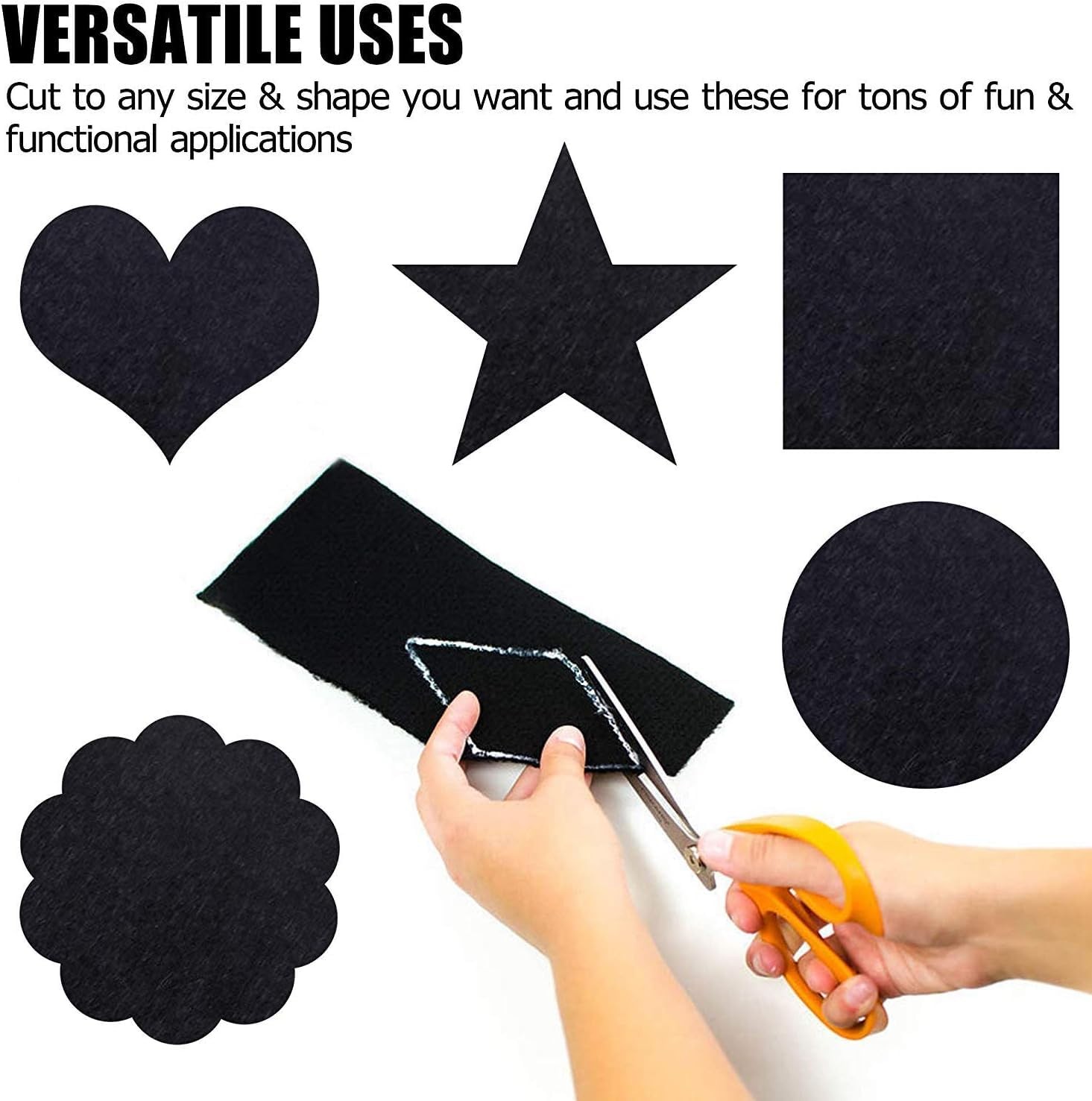 Self Adhesive Velvet Drawer Liner DIY Felt Fabric for Art Crafts Jewelry Box