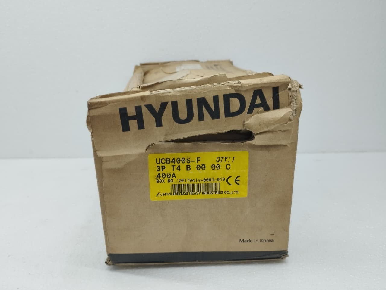 UCB 400S Hyundai Circuit Breaker 3P 400A 690V New 1PC